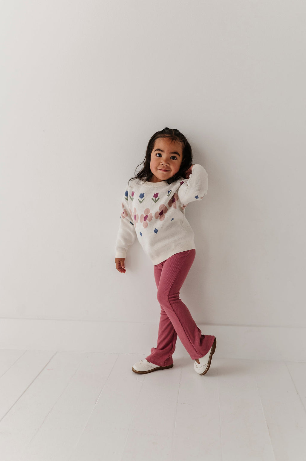Bamboo Flare Pants - Mesa Rose