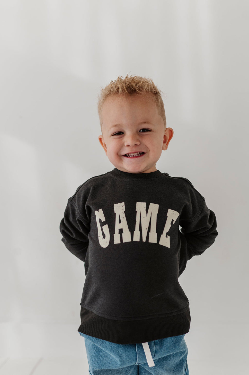 Bamboo Boxy Sweatshirt - Game