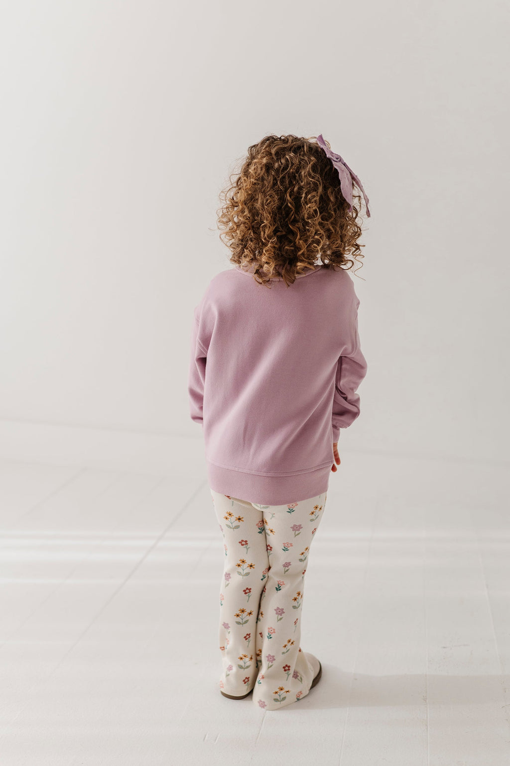 Bamboo Flare Pants - Meadow Bloom
