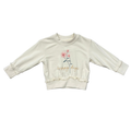Bamboo Ruffle Hem Sweatshirt - Happy Days