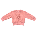 Bamboo Ruffle Hem Sweatshirt - Starburst Heart
