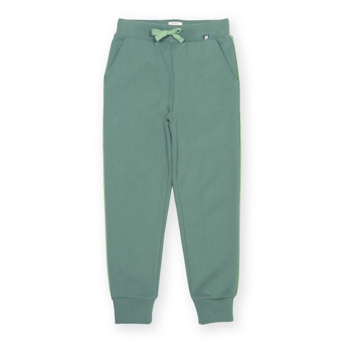 Organic Cotton Joggers - Jade Green