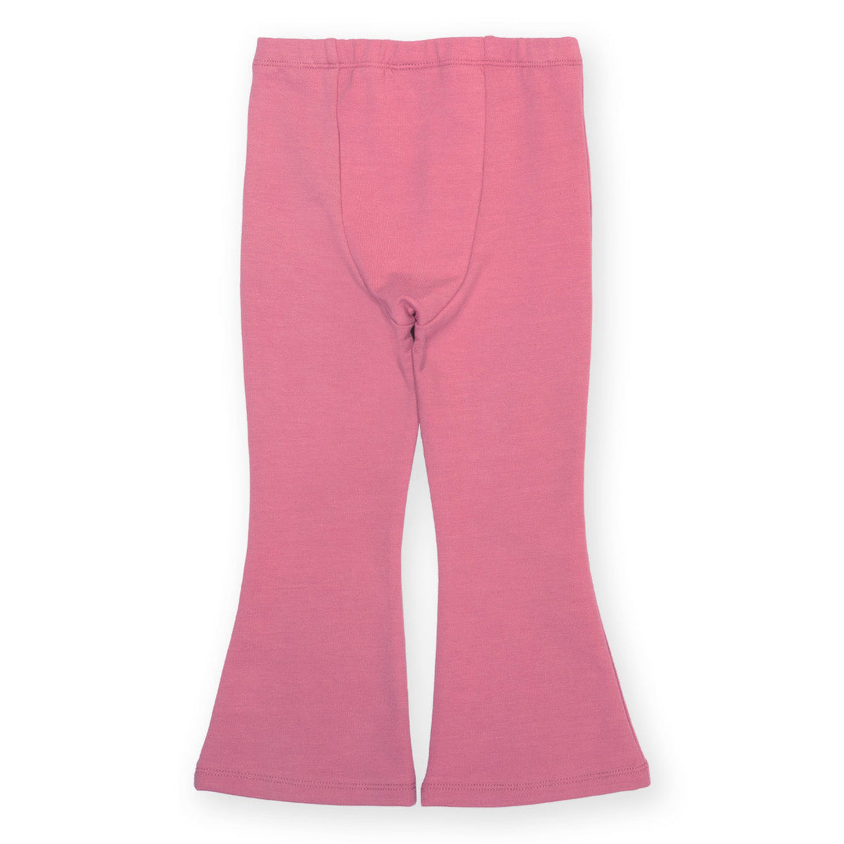 Organic Cotton Jogger Flares - Heather Pink